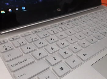 Ispanijos Silikono Nešiojamojo kompiuterio Klaviatūros Dangtelio Atveju Xiaomi Mi Sąsiuvinis Oro 13.3 13 colių Odos Raštas Guard Nemokamas Pristatymas