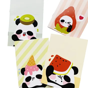 18 Puslapių Mielas Panda Ir Vaisių Sąsiuvinis Rašyti Dienoraščio Knygoje Mokyklos Kanceliarinių Prekių Vaikams Dovanų Studentų Raštinės Reikmenys