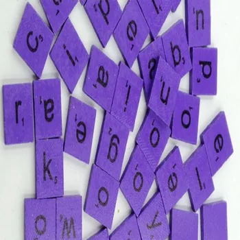 100vnt/daug Spalvinga anglų Laiškas Nustatyti Žodis Scrapbooking Scrabble Skaičius Abėcėlė Plytelių Medinė Raidė blokuoti namų 