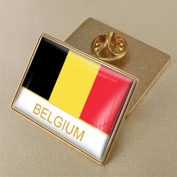 Herbas Belgija/Belgai Vėliava, Herbas Sagė/Emblemos/Atvartas Smeigtukai