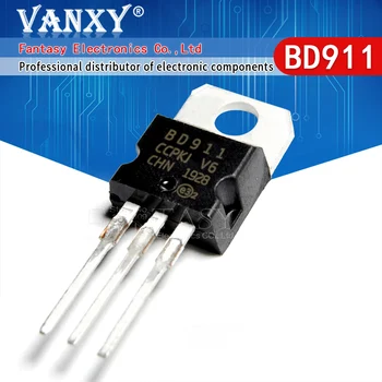 10vnt BD912 100V 15A - -220 BD911 TO220 Darlington tranzistorius naujos originalios