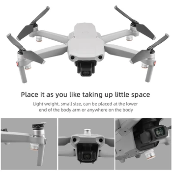2vnt Universalus Drone Blykstė Blykstės Lempos Naktį Skrydžio Šviesos Mavic Oro 2/Mini 2 Kibirkštis Zoom Drone Priedai