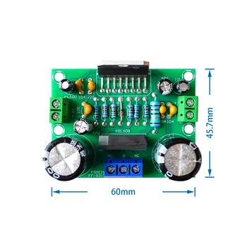 Smart Elektronika TDA7293 Skaitmeninį Garso Stiprintuvą Valdybos Mono Vieno Kanalo AC 12v-50V 100W