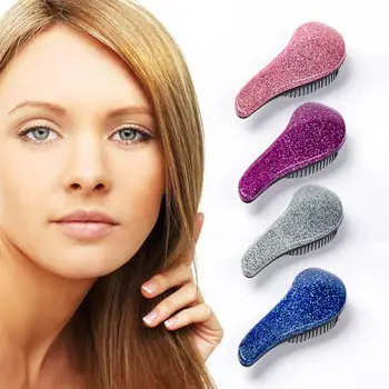 5 spalvų anti-static masažas šukos anti-senėjimo gaivus makiažas, šukos skatinti medžiagų apykaitą plaukų priežiūros priemonės
