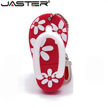 JASTER 5 spalva 64GB ummer kietas šlepetės usb flash drive usb 2.0 4GB 8GB 16GB 32GB pendrive U disko