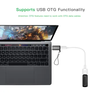 Adapteris USB Tipo C Micro USB Keitiklio Kabelį, Tipas C Adapteris USB 3.1 Paramos OTG Už Xiaomi 4C /Huawei /HTC Oneplus LG Tablet