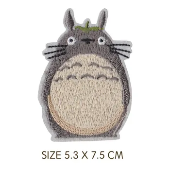 Japonijos Anime Totoro Išsiuvinėti Geležies Pleistras 