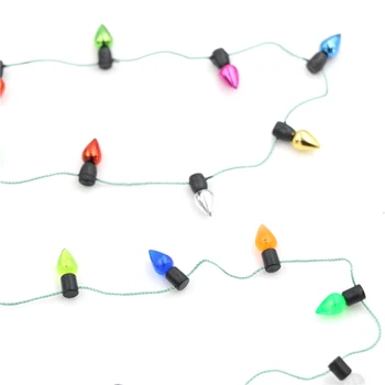 1m Bauda Lėlių Miniatiūra Styginių Multi-spalvoto Plastiko Kalėdų Žiburiai