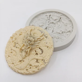 Minsunbak Torto Formos 3D Modeliavimas Dragon Silikono Minkštas Pelėsių 