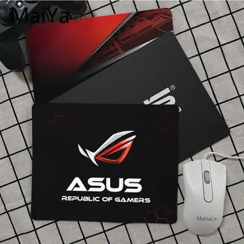 Maiya Aukščiausios Kokybės ASUS Logotipas Kompiuterinių Žaidimų Mousemats populiariausi Didmeninė Žaidimų Padas pelės
