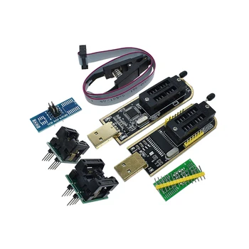 CH341A XTW100 24 25 Serijos, EEPROM, Flash BIOS CH341 USB Programuotojas Modulis + SOIC8 SOP8 Bandymo Įrašą EEPROM 93CXX / 25CXX / 24CXX