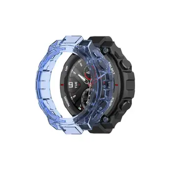 Peršviečiamas TPU Silikono Apsauginį kiautą, Amazfit T-REX Huami A1918 Atveju Padengti Amazfit T Rex Smartwatch Priedai