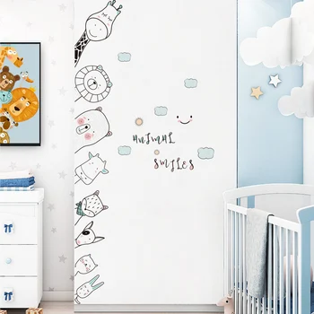 DKtie 40x60cm vaikų kambarys lipdukai įvairių modelių mielas animacinių filmų durų lipdukai kampe lipdukai vaiko kambarys namo apdaila