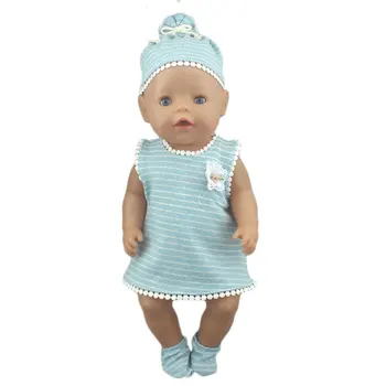2020 Naujas Puikus Lėlės Šuolis Kostiumai Tinka 43cm Baby Doll, 17 Colių Reborn Baby Lėlės Drabužiai
