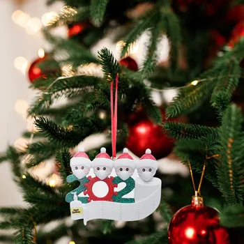 Stilingas ir gražus Geležies Meno Asmeninį Išgyveno Šeimos Ornamentu 2020 Kalėdų Dekoro Subtilus ir švenčių