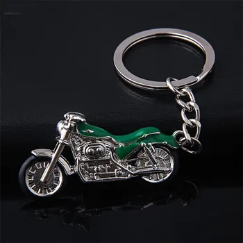Kalnų Motociklo Pakabučiai KeyChain Naujo modelio Automobilio Raktų pakabukas spalvos metalinis Krepšys Žavesio Priedai 3D amatų Key Chain 1729