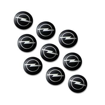 10 vnt. kaip 14mm Nuotolinio Valdymo Mygtuką Emblema Logotipas Įklija, Opel Astra H, G, J, Insignia Mokka Zafira Corsa Vectra C D automobilių stabdžių-purvinas
