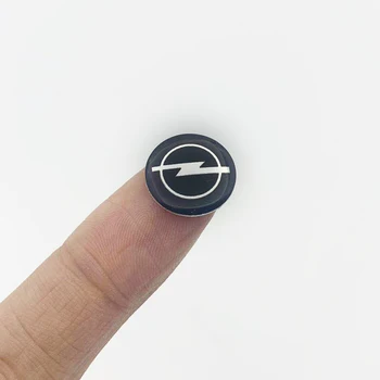 10 vnt. kaip 14mm Nuotolinio Valdymo Mygtuką Emblema Logotipas Įklija, Opel Astra H, G, J, Insignia Mokka Zafira Corsa Vectra C D automobilių stabdžių-purvinas