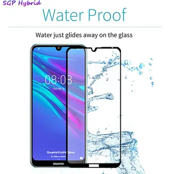 Apsauginis Stiklas Ant Huawei Y6 2019 Screen Protector, Grūdinto Stiklo huawey huawai huavei y6 y 6 Visiškai Padengti trempe verre 9H