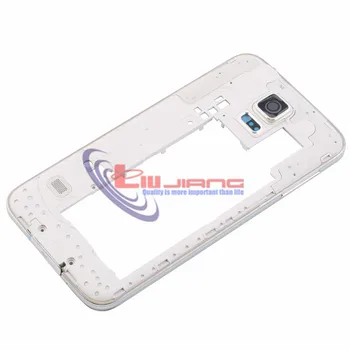 Vidurio Būsto Samsung S5 mini G800F G900F G900A G900H G900P Viduryje Kadro Atgal Bezel Pakeitimas, remontas, dalys