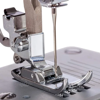 1Pc Universali Siuvimo Mašina pėdelės Tiesus Dygsnis Snap Pėsčiomis Bendrojo Zig Zag Koja už Labiausiai Mažo Strypo Siuvimo Mašinos