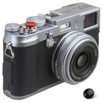 LXH Metalo Įgaubtas Minkštas vaizdo Kameros Užrakto Atleidimo Mygtuką su Guma, Žiedas, Skirtas Fuji Fujifilm X-T20 X100F X-T2 X100T X-T10 X20 X30