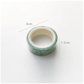 VanYi 1,5 cm*5m Vieną Roll Pagrindinio Washi Tape Nustatyti korėjos Raštinės reikmenys Kawaii 