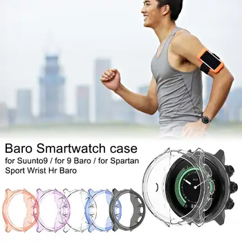 2020 TPU Case Cover Patvarus, Universalus Smartwatch Apsauginį kiautą Visapusiškos Apsaugos, Dangtelis, skirtas Suunto 9
