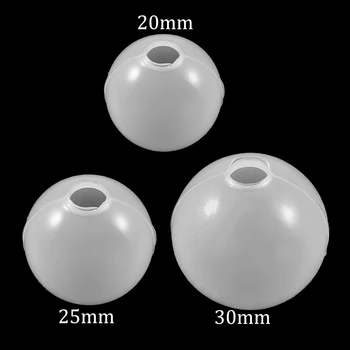 3pcs/set 20 25 30 mm Crystal Ball Silikono Formos Skaidri Epoksidinė Derva UV Derva 