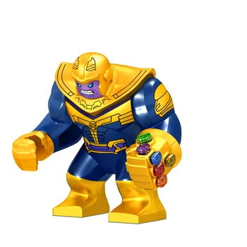 Didelis Dydis Herojai Thanos Su Pirštinė Begalybės Karo Endšpilis Duomenys Kūrimo Bloką, Žaislai Constuction Dovana Vaikams