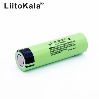 Karšto LiitoKala naujas originalus NCR18650B 34B), 3,7 V 18650 3400mAh įkraunama ličio baterija, žibintuvėlis, baterija