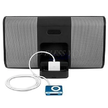 Karšto Stereo 3.5 mm 30 Pin, AUX Įvesties Jungtį Kabelis Adapteris, Skirtas iPhone 4, 4S, iPod Lašas Laivybos