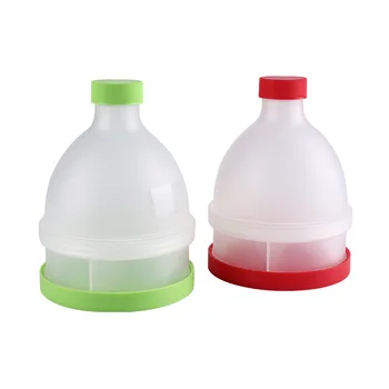 GOALONE Baltymų Milteliai Konteineris Nešiojamas Maisto produktų Laikymo BPA Free Plastikinė Talpykla 2 in 1 Baltymų Milteliai Kanale Purtyklė Butelio