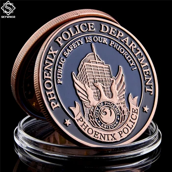 JAV Saint Michael Phoenix Policijos Departamento Bronzos Žetoną Monetos Iššūkis JAV Kolekcionuojamų
