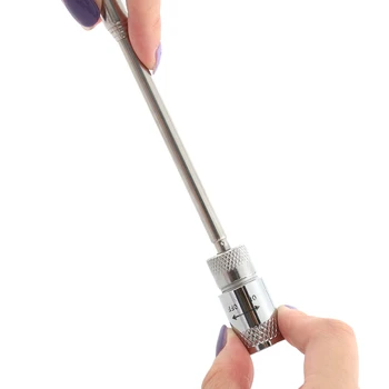 Nešiojamų Magnetinio Pen Magnetas LED Pasiimti Įrankį Teleskopinis Nešiojamą Stick Lazdele Ištraukiamas Žymiklį Veržlės, Varžtai, Skinti Pasiekti