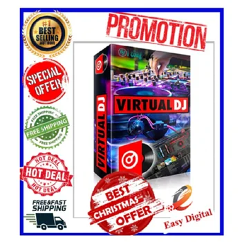 Virtual DJ Pro Infinity 2021 Programinės įrangos Maišymo Valdytojas 8.2.6 Įgaliotas atstovas