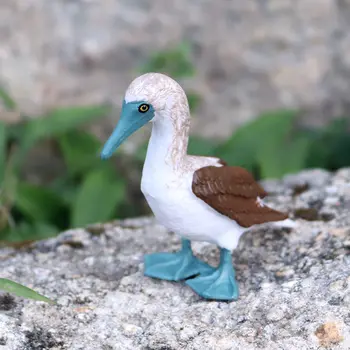 Oenux Originalus Laukinių Gyvūnų, Paukščių Rojus Flamingas Macaw Jūros Kiras Pelican Pelėda Tukanas Figūrėlės PVC Veiksmų Skaičius, Miniatiūriniai Žaislas