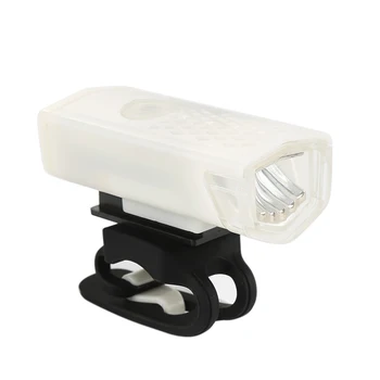 Dviračio Šviesos USB LED Įkrovimo 300 Liumenų Dviračių Lempos Kalnų Ciklo Priekinių Žibintų Žibintuvėlis Dviračių Šviesos Priedai