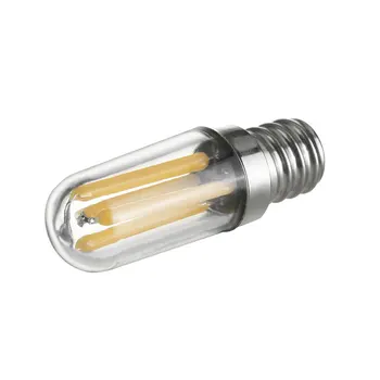 Mini E14 E12 1W 2W 4W LED Šaldytuvas Šaldiklis Kaitrinės Šviesos COB Pritemdomi Lempučių Lempa Šalta / Šilta Balta AC 110V, 220V