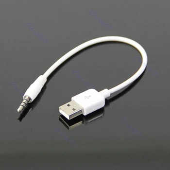 USB 3,5 mm Duomenų Sinchronizavimo Įkrovimo Kabelis Adapteris, skirtas Apple iPod Shuffle 2-osios