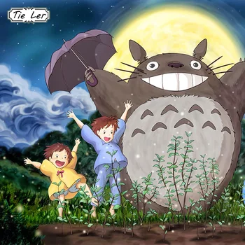 KAKLARAIŠTIS LER Hayao Miyazaki Anime Filmo Plakatas Animacinių filmų Ar Retro Nostalgija Kraftpopieris Plakatas Kavinė Baras Plakatas Retro Sienos Lipdukas