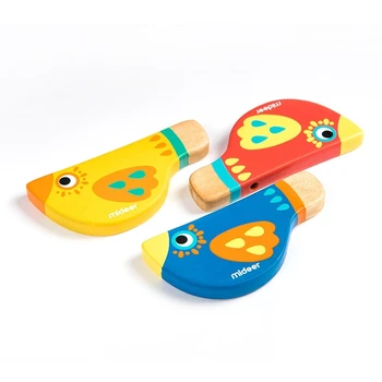 Mielas Paukštis, Medinis Švilpukas Muzikos Instrumentų Žaislas Bamblys Kūdikių Ankstyvojo Mokymosi Muzikinis Žaidimas Švietimo Žaislai Vaikams Dovanos Vaikams