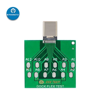 Micro USB PCB Test Valdybos Įkrovimo Dokas Flex Testeris Remontas 