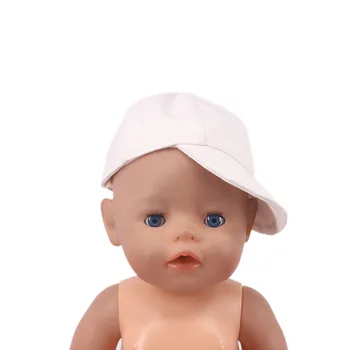 Kepurės Spalva Beisbolo Sporto Atsitiktinis Skrybėlė 18 Colių American Doll&43 CM Gimęs Kūdikis Kartos rusijos 