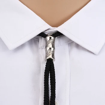 Kaubojus bolo kaklaraištis Milano linija cinko lydinys karoliai atsitiktinis marškinėliai, peteliškė