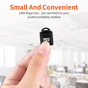 ANMONE Mini USB, Micro SD TF Kortelių Skaitytuvas USB 2.0 Mobiliųjų Telefonų Atminties Kortelių Skaitytuvas Didelės Spartos USB OTG Adapteris, Skirtas Išmanųjį telefoną, Nešiojamąjį kompiuterį