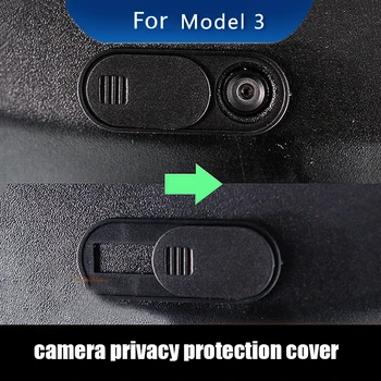 Universalus Saugumo Mažas Skydas Privatumo Apsaugos Patvarus Įrankiai Plonas Kamera, Kameros Dangtelį, Automobilių Reikmenys Tesla Modelis 3
