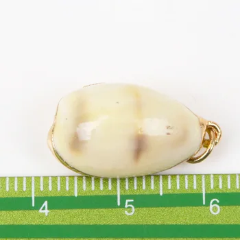 Aukso Gamtos Spiralės Sea Shell Pakabukai Karolius, papuošalai priėmimo Pasidaryk pats PASIDARYK pats 