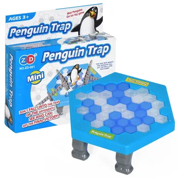 Pingvinas Ledo Vaikai Dėlionė Pertraukos Ledo Blokas Plaktukas Spąstus Klasikinis Šalis Žaidimas Žaislai Pingvinas Spąstus Juokingas Interaktyvus Žaidimas Chidren