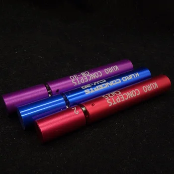 Ritė jig CW-20 25 30 kuro koiler iš anksto sukompiliuotų vielos vape coiling įrankių rinkinys metalo raudona mėlyna violetinė, 